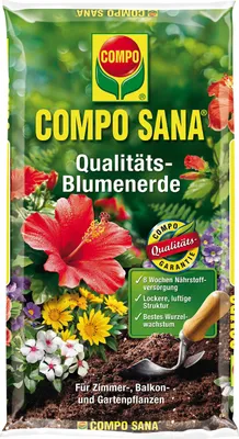 Obrázok produktu pre COMPO 11131 COMPO SANA Kvalitná zemina pre kvetináče, 10 litrov