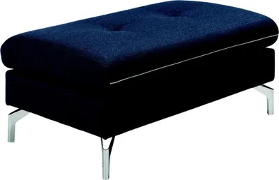 Image de XXL Club Tabouret de pied Tissu Lounge Tabouret Ottomane Pufa Textil Ottoman Designer Nouveau