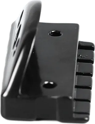 Image de Guitare Headless String Lock, Ergonomique Bonne Intonation 6 Chaînes Guitare Headless Ecrou de sécurité Moderne avec 2 vis f��r ��bung f��r Musicien (BLACK)