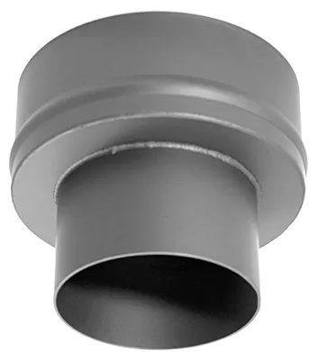 Produktbild von Raik Rauchrohr / Ofenrohr Erweiterung 120mm - 200mm gussgrau