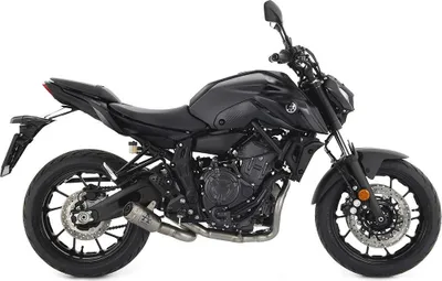 Obrázok produktu pre ARROW PRO-RACE kompletný výfukový systém pre Yamaha MT-07 2021-, titán