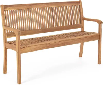 Image de Banc d'extérieur 2 places en bois d'acacia
