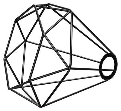 Imagen del producto de ledscom.de: Pantalla para lámpara en forma de jaula, color , diámetro de 200 mm