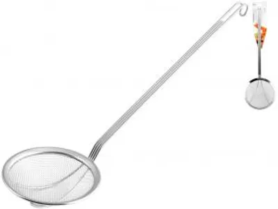 Immagine prodotto di H&H Schiumarola Rete Inox Manico Lungo Cm18