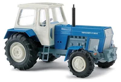 Zdjęcie produktu dla Busch 42847 Ciągnik Fortschritt / niebieski 1:87