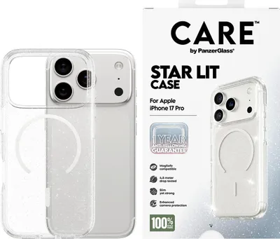 Produktbild von CARE by PanzerGlass Flagship Case Urban Explorer Star Lit w. White MagSafe iPhone 17 Pro
