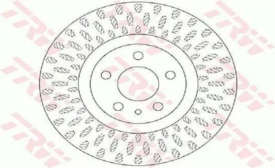Produktbild von Bremsscheibe TRW DF6522