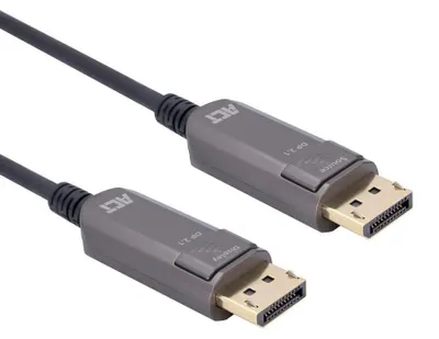 Produktbild von Act Ak4171 2.1 Dp40 Uhbr10 Lszh Aoc Displayport-kabel 15 M Silber  Silber One Size