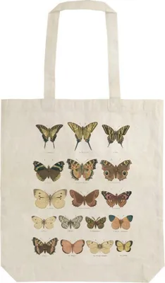 Obrázok produktu pre Bavlnená taška STBAG41 Butterflies Taška cez rameno
