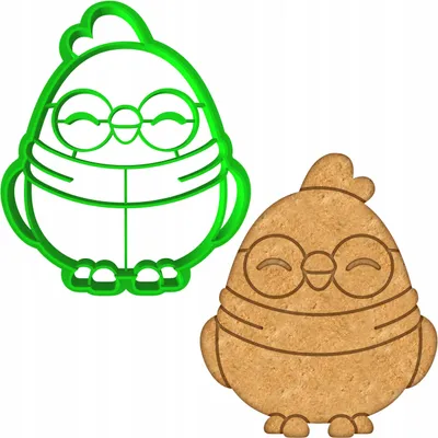 Produktbild von Cookie Monster Ausstecher Küken Ostern Plätzchen 8cm