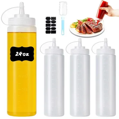 Immagine prodotto di Set di 4 flaconi ricaricabili da 680 ml