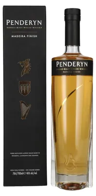 Image de Penderyn Madeira Welsh Single Malt Welsh Whisky en coffret cadeau | 46 % vol | 0,7 l