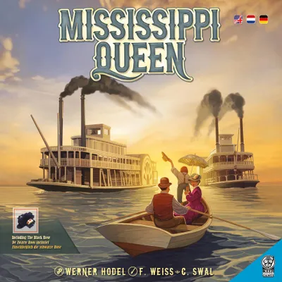 Produktbild von Mississippi Queen - Brettspiel - EN/DE/NL