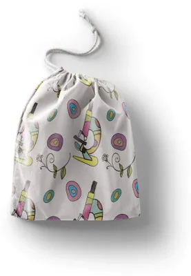 Image de Omgoods - Sac réutilisable en coton avec fermeture éclair - Écologique et biodégradable