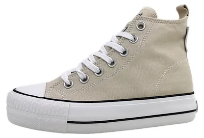 Produktbild von British Knights Kaya Mid Damenschuhe Sneaker Low Beige Freizeit