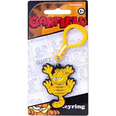 Produktbild von Garfield Schlüsselanhänger PVC Figur 5 cm – Kultkater Comic Fanartikel für Kinder und Sammler