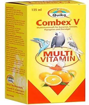 Productafbeelding van Quiko Vitacombex V 125ml - Multivitamine drank voor siervogels