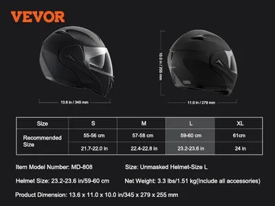 Obrázok produktu pre Motocyklová prilba s homologizáciou ECE, integrovaná slnečná clona, L