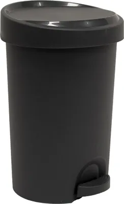 Produktbild von EDA Tret-Abfallbehälter Stepy 15 Liter PP anthrazit