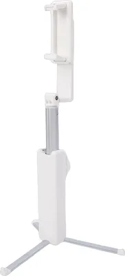 Zdjęcie produktu dla Selfie Stick Bluetooth ze statywem Bezprzewodowy, zdalny, przenośny, wysuwany statyw na telefon do fotografii podróżniczej i nagrywania wideo Biały