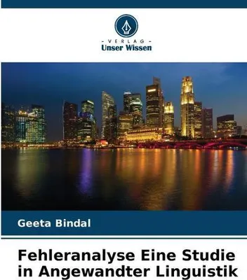 Produktbild von Fehleranalyse Eine Studie in Angewandter Linguistik