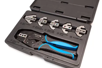 Obrázok produktu pre Sada lisovacích klieští Hogert Technik HT1P176 220mm 1,26kg