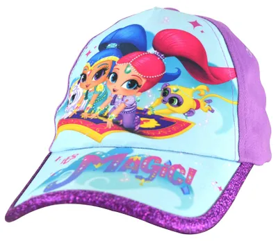 Produktbild von Shimmer & Shine Baseballcap - It's Magic! Mädchen Kinder Kappe Lila 54 cm