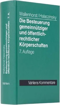 Produktbild von Die Besteuerung gemeinnütziger und öffentlich-rechtlicher Körperschaften