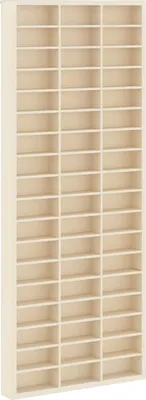 Obrázek produktu pro Maison Exclusive – nástěnná vitrína s policí, béžová, 30 x 4,5 x 75 cm, dřevěný materiál