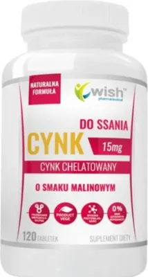 Produktbild von Wish Zink 15 mg 120 Lutschtabletten