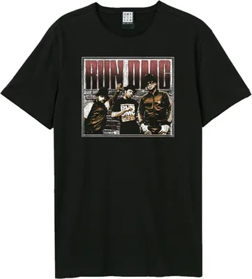 Produktbild von Amplified - "Halved Threshed" T-Shirt für Herren/Damen Uni GD4205 (XXL) (Schwarz)