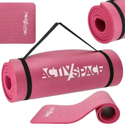 Produktbild von Dicke NBR-Trainingsmatte 1,5 cm - rosa