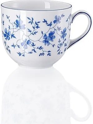 Produktbild von Kaffee-Obertasse 0,21 l - FORM 1382 BLAUBLÜTEN - ROSENTHAL (ZUVOR ARZBERG) - 41382-607671-14742 -