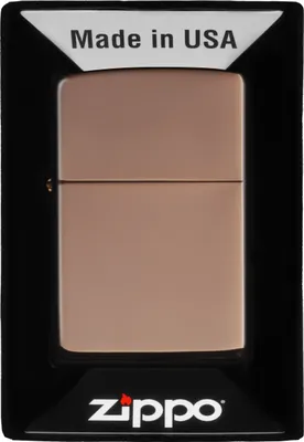 Produktbild von Zippo PL49190 Klassiker hochpoliger rosgoldwinddichtlicher heller