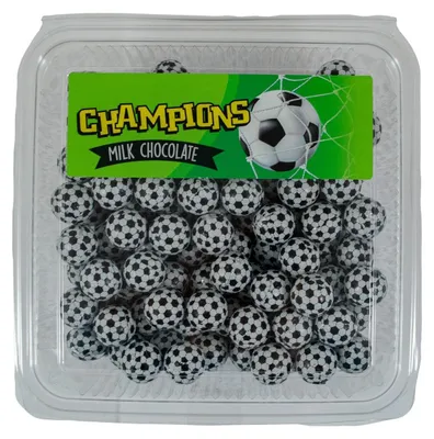 Zdjęcie produktu dla Crest Melk Chocolade Voetballetjes 900g – Romska przekąska z mlecznej czekolady
