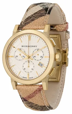 Produktbild von Uni-Uhr Burberry Haymarket BU9752, Gold