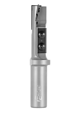 Produktbild von Nutfräser mit Wendemesser und Wendeplatten Bohrschneide - Hartmetall Rechtslauf Schneide 2+1