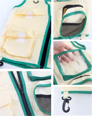 Zdjęcie produktu dla 2-częściowy dziecięcy kostium odkrywcy, kamizelka cargo i kapelusz, zestaw outdoorowy, odgrywanie ról, cosplay dla owadów, opiekun zwierząt, strażnik parku
