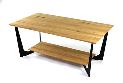 Produktbild von Couchtisch >2175< in Eiche, Massivholz - 110x46x60cm (BxHxT)