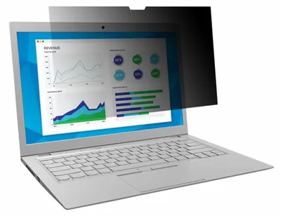 Produktbild von 3M 7100319567, 35,6 cm (14"), 16:9, Laptop, Rahmenloser Blickschutzfilter, Glänzend/Matt, Privatsphäre, Anti-fingerprint, Anti-Glanz, Anti-blue