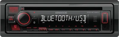 Produktbild von Kenwood KDC-BT460U, Schwarz, 1 DIN, 200 W, 4.0 Kanäle, 50 W, CD-R, CD-RW