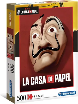 Obrázek produktu pro Clementoni Puzzle 500 dílků Netflix La Casa de Papel 35085