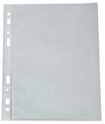 Produktbild von Q-Connect KF14843 Prospekthüllen, A4, 100 Stück glasklar