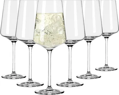 Produktbild von Weingläser-Set – Kristallgläser – Zum Weinprobieren – Spülmaschinenfest – 400 ml – Transparent