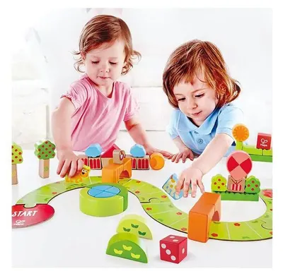 Obrázok produktu pre Hape Sunny Valley Play Blocks, 1 rok / roky, Viacfarebný