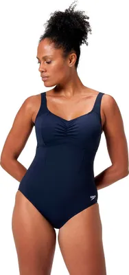 Image de SPEEDO Maillot de bain une pièce AquaNite pour femme, bleu marine, taille 38