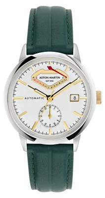 Produktbild von ASTON MARTIN Herren Automatik Uhr AML TIMELESS MTTS3F603 Leder