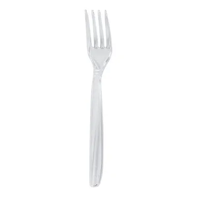 Produktbild von 100x Gabel Mehrweg spülmaschinengeeignet PS 18cm transparent