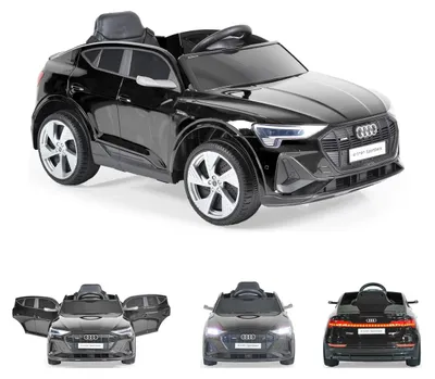 Obrázok produktu pre Moni detské elektrické autíčko Audi Sportback SUV metalíza na diaľkové ovládanie USB EVA pneumatiky čierne