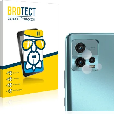 Produktbild von BROTECT Schutzglas für Motorola Moto G72 (NUR Kameraschutz) Schutzfolie Panzer Folie Glas Display Schutz klar